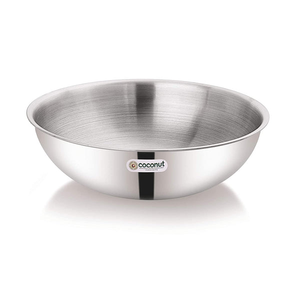 Coconut Stainless Steel Fusion Series Triply Tasla- 1 Unit (Induction Friendly)