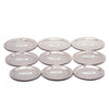 Coconut Stainless Steel Ciba Lids - Set of 3 (Size -7 /Size -8/Size -9-3Pc Each (9 Piece) - Diameter - 12Cms, 13.5Cms & 15Cms)