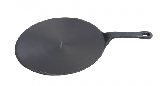 Buy Sumeet Super Smooth Gold Series Pre Seasoned Cast Iron Concave Tawa for  Roti/Chapati/Naan