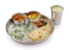 Coconut Stainless Steel Laser Engrave Design Dinner Set / Dinnerware - 5 Pieces