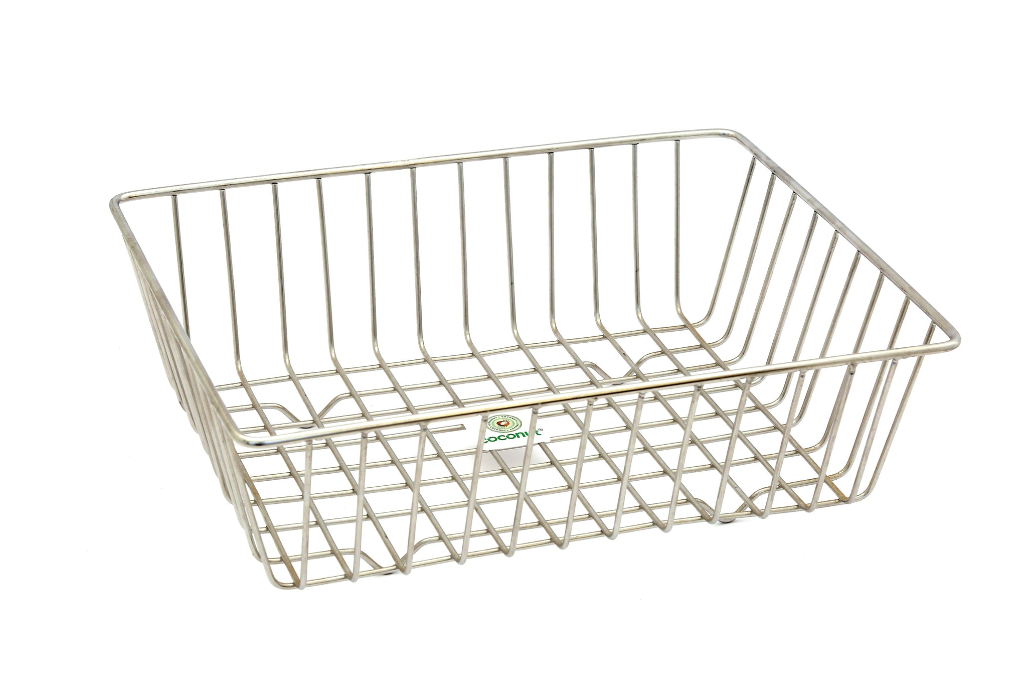 Coconut Nano Stainless Steel Dish Drainer Steel/Vessel Drainer Basket