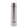 Coconut Stainless Steel Lava Flip Lock Vacuum Flask - 304 Steel | Food Grade | Double wall | keeps Liquid Hot / Cold for 24hrs | Leak Proof | Silver | Vaccum Flask | Hot & Cold Bottle | Model - Lava Vaccum Flask