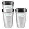 Coconut Stainless Steel Glasses -Capacity 300ml, Shower finish, Heavy gauge, Durable, BPA Free, Food Grade, Model A11