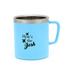 Coconut Stainless Steel - Double Walled Colour Mug For Tea, Coffee, Milk, Beverages, Liquid, - Capacity 275ml, 1 Unit, Model-Josh Mug