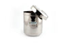 Coconut Stainless Steel Curve Deep Dabba/Container/Storage/Canister - Set of 1 (500 ML)