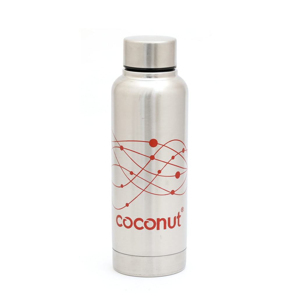 Coconut stainless steel water bottle -Model - Wular, Capacity - 500 ml