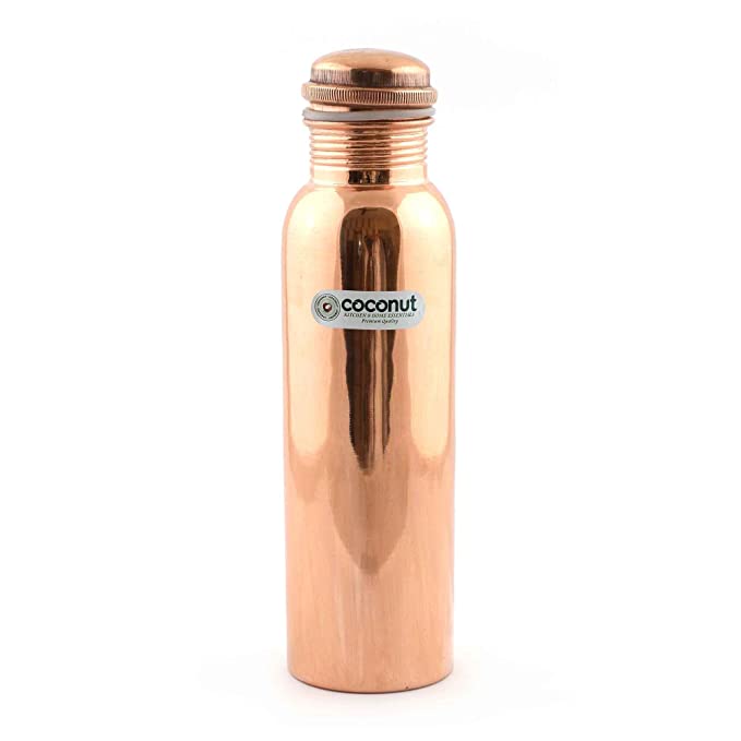 Coconut Spring Mini C/B Copper Water Bottle - 1 Pc - 600ml